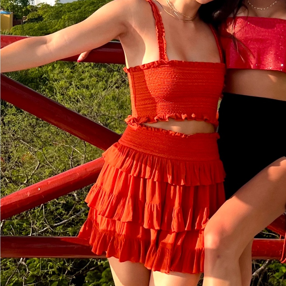 Free People Thalia Skirt and Top Set